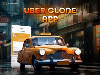 How does an Uber clone app work?