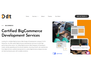 Bigcommerce website design services agency | bigcommerce development company