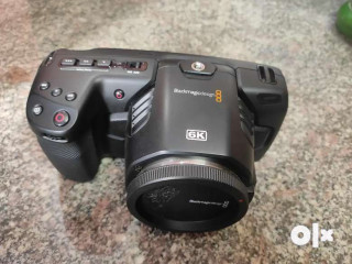 Blackmagic 6k camera samyang manual cine lenses